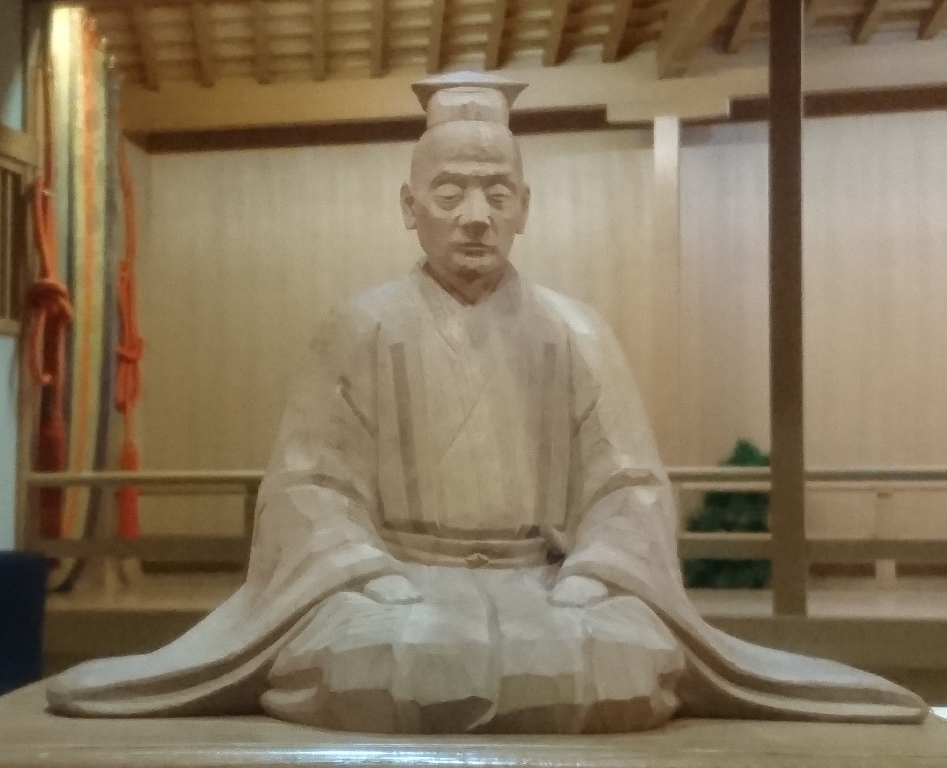 世阿弥座像（佐渡市泉・正法寺蔵）