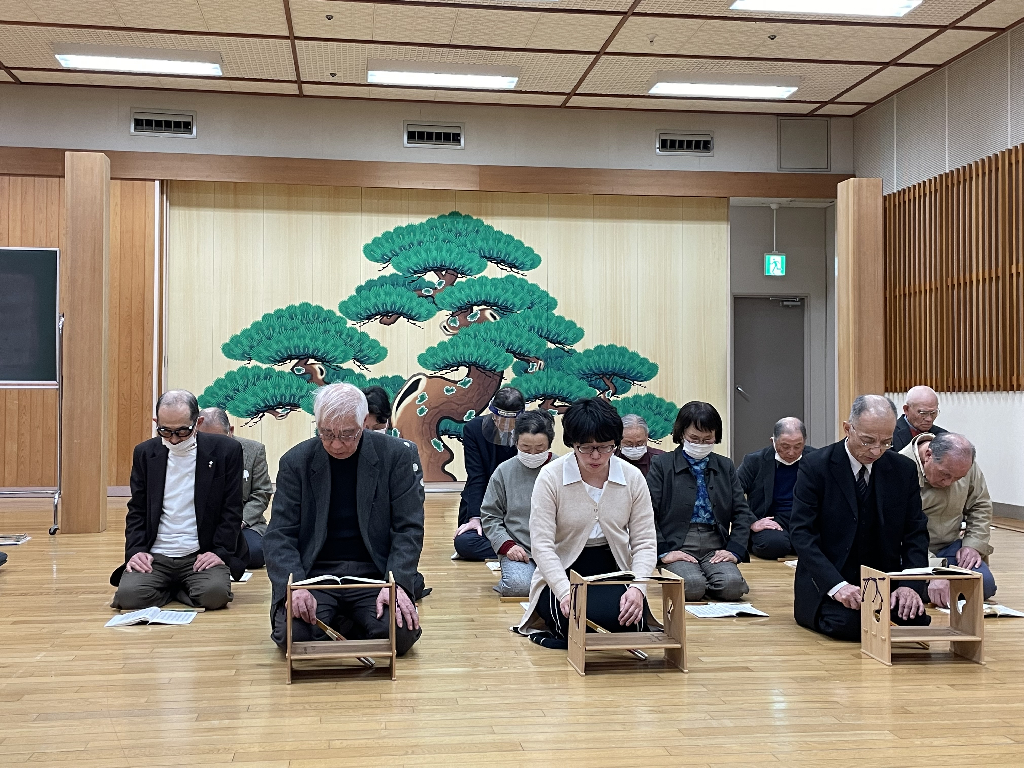 2023.3/5新潟観水会例会　迦謡会「千手」